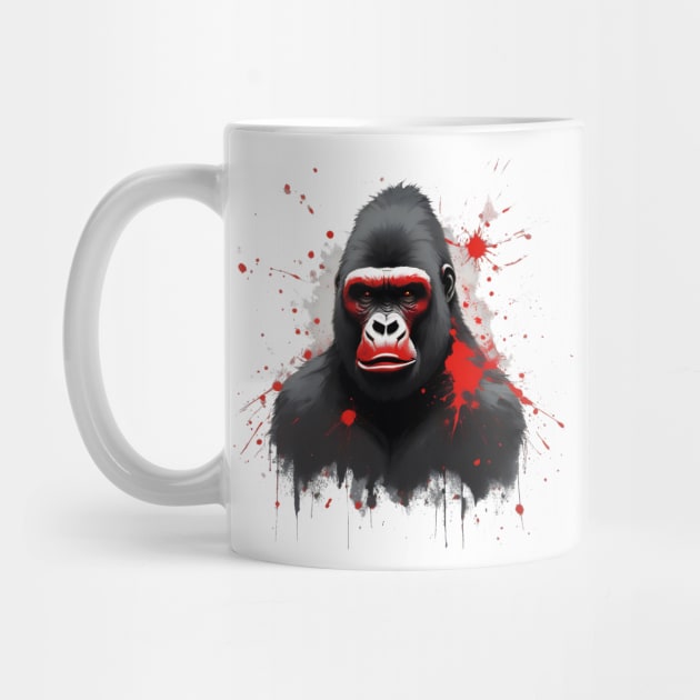 gorilla head by designerhandsome